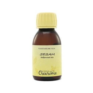 Crearome Sesamolja Kallpressad 100 ml