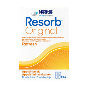 Resorb Original Brustablett Apelsin 20 st