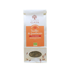 Les Jardins de Gaïa Hallonblad Te EKO 50 g