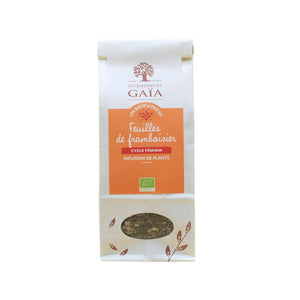 Les Jardins de Gaïa Hallonblad Te EKO 50 g