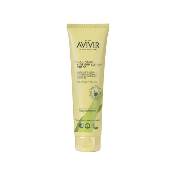 Avivir Aloe Vera KIDS Sun Safe SPF 30 150 ml ny förpackning