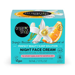 Organic Shop Perfect Beauty Sleep Solution Night Face Cream 50 ml