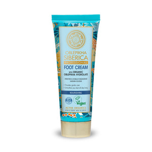 Natura Siberica Foot Cream with Organic Oblepikha Hydrolate 75 ml