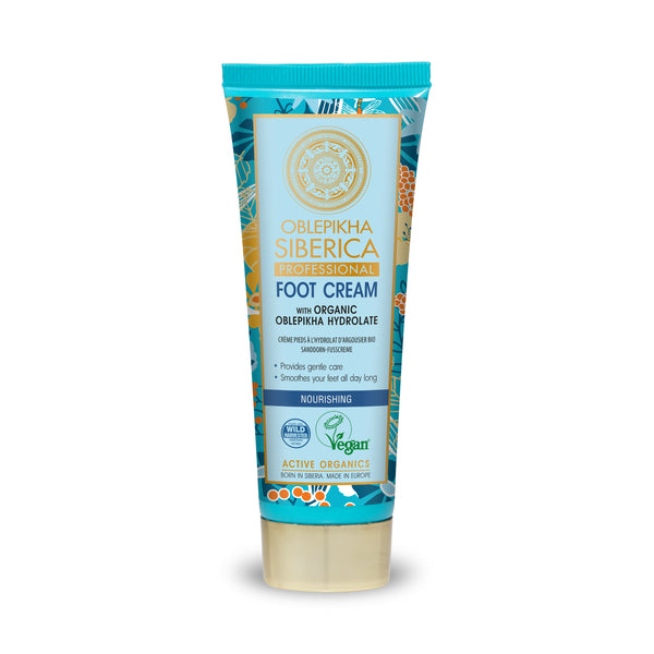 Natura Siberica Foot Cream with Organic Oblepikha Hydrolate 75 ml