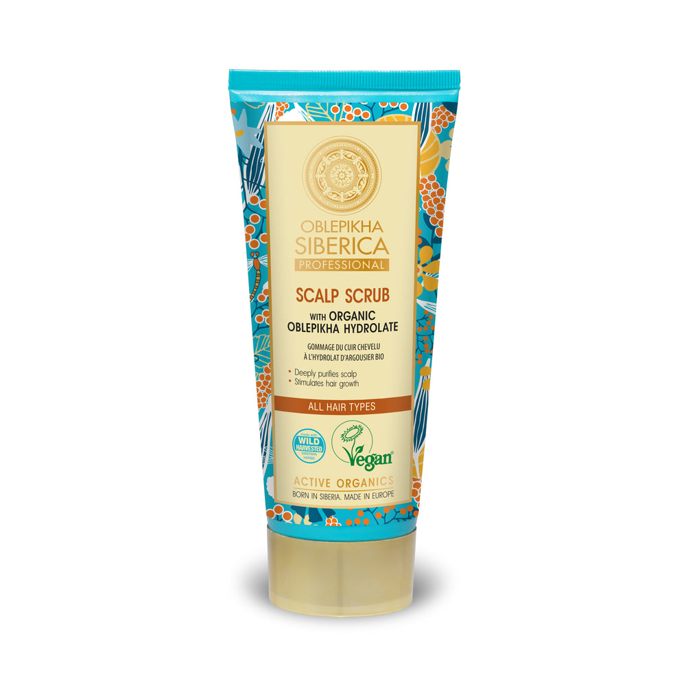 Natura Siberica Scalp Scrub with Organic Oblepikha Hydrolate 200 ml
