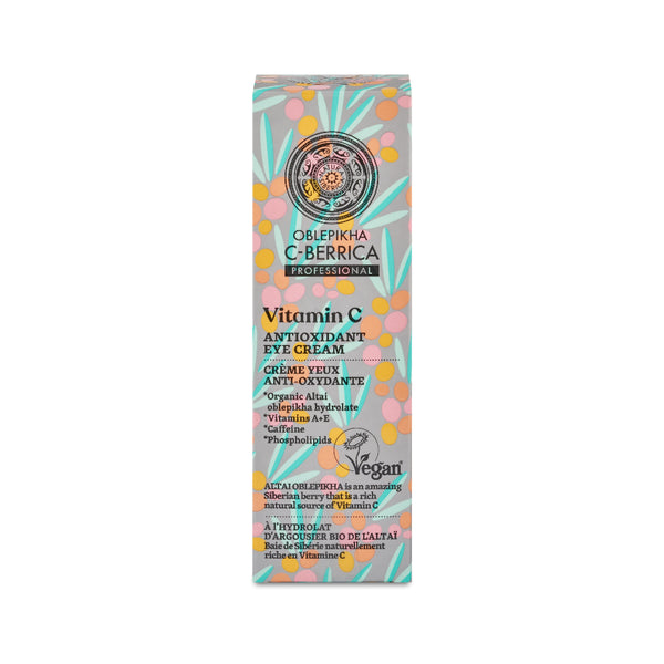 Natura Siberica Oblepikha C-Berrica Antioxidant Eye Cream 30 ml – i förpackning