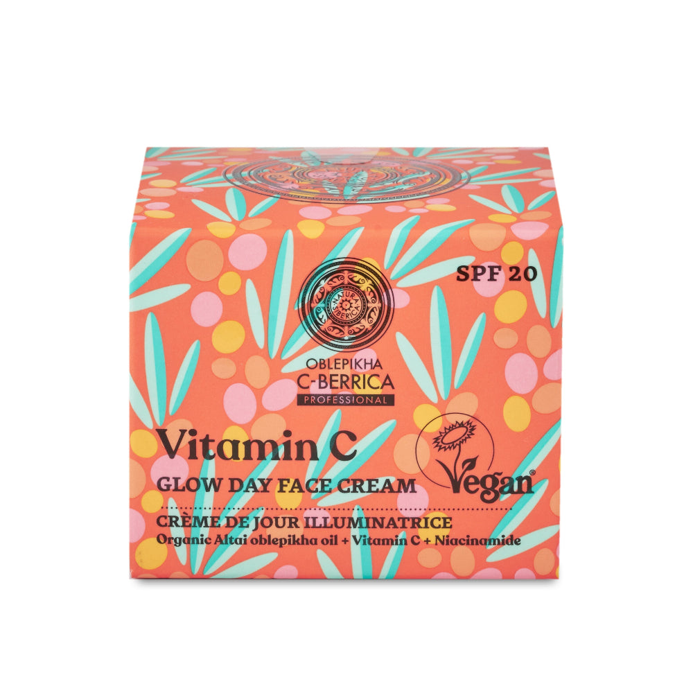 Natura Siberica Oblepikha C-Berrica Glow Day Face Cream SPF 20, 50 ml
