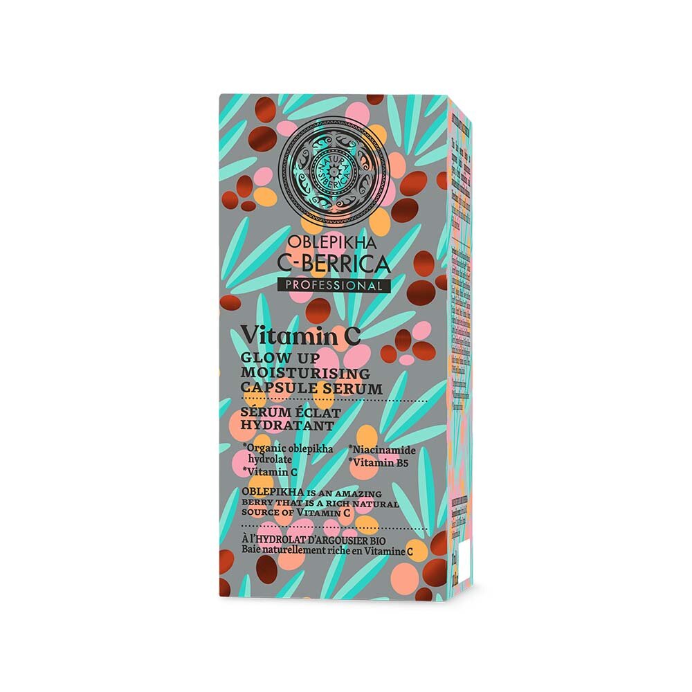 Natura Siberica Oblepikha C-Berrica Glow Up Moisturising Capsule Serum 30 ml