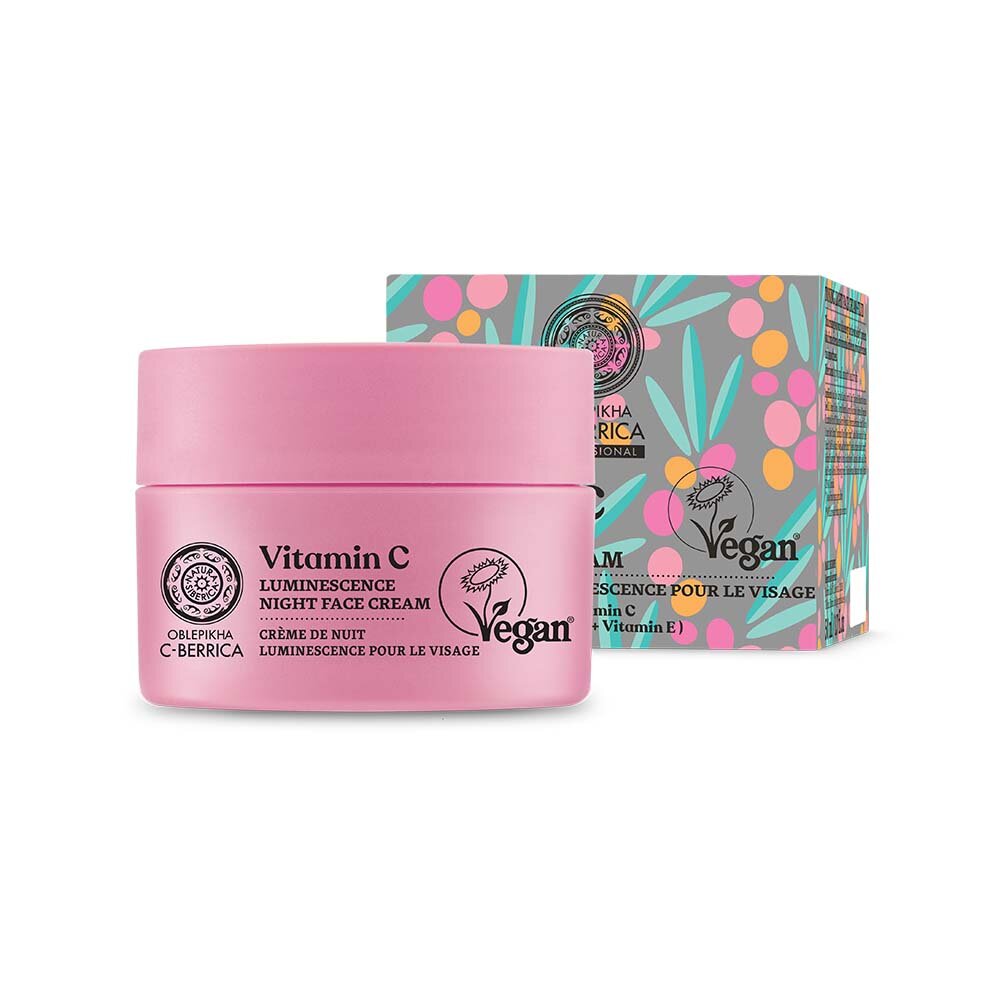 Natura Siberica Oblepikha C-Berrica Luminescence Night Face Cream 50 ml