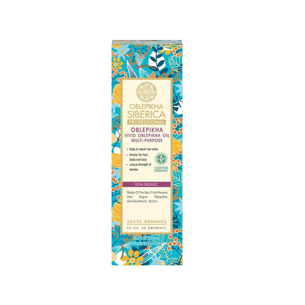 Natura Siberica Oblepikha Vivid Oblepikha Oil Multi-Purpose 50 ml – i förpackning