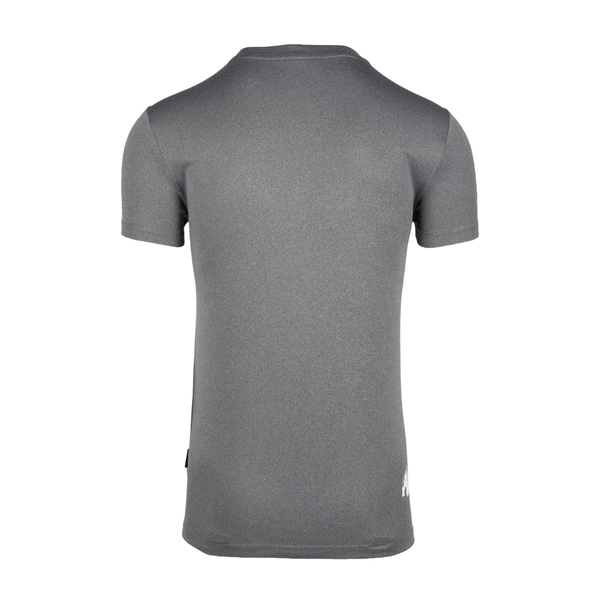 Gorilla Wear Classic Training T-Shirt Grey Melange – bakifrån