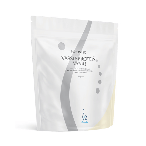 Holistic Vassleprotein 750 g – Vanilj i påse