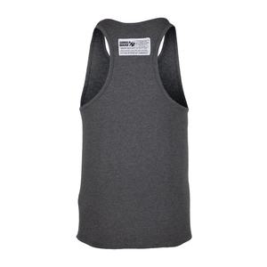 Gorilla Wear Classic Tank Top Dark Grey – linne bakifrån