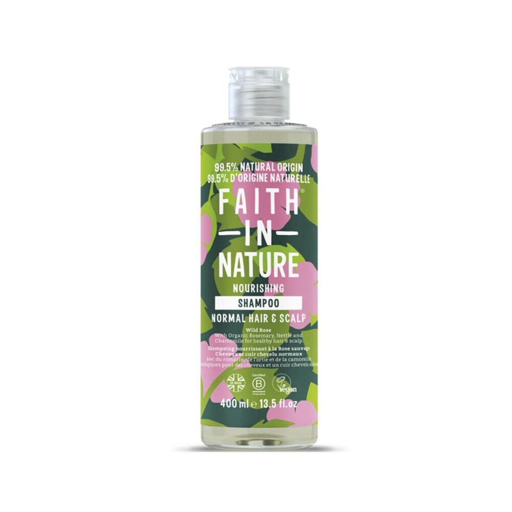 Faith in Nature Wild Rose Schampo 400 ml