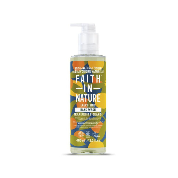 Faith in Nature Flytande Handtvål Grapefrukt & Apelsin 400 ml