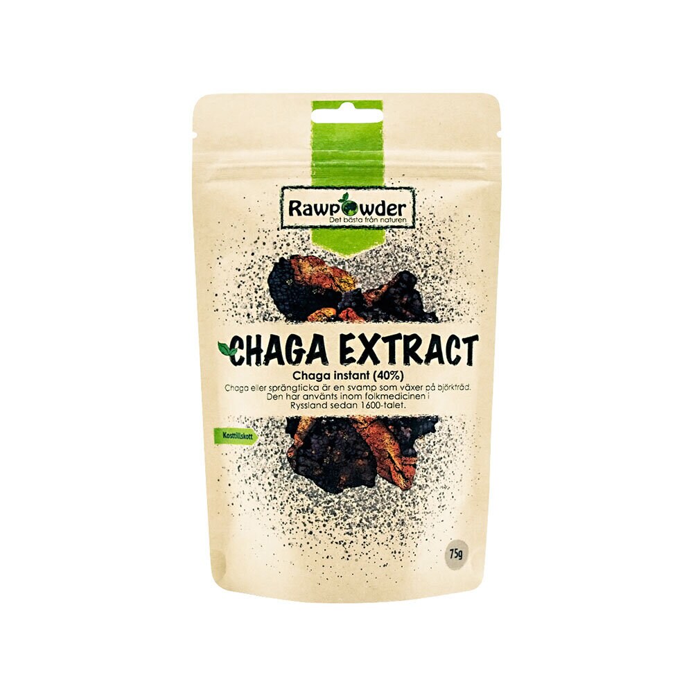 Rawpowder Chagapulver Instant Extrakt 40% 75 g