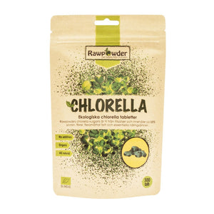 Rawpowder Chlorella 500 mg 300 tabletter