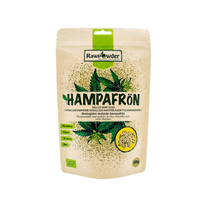Rawpowder Hampafrön Skalade 300 g