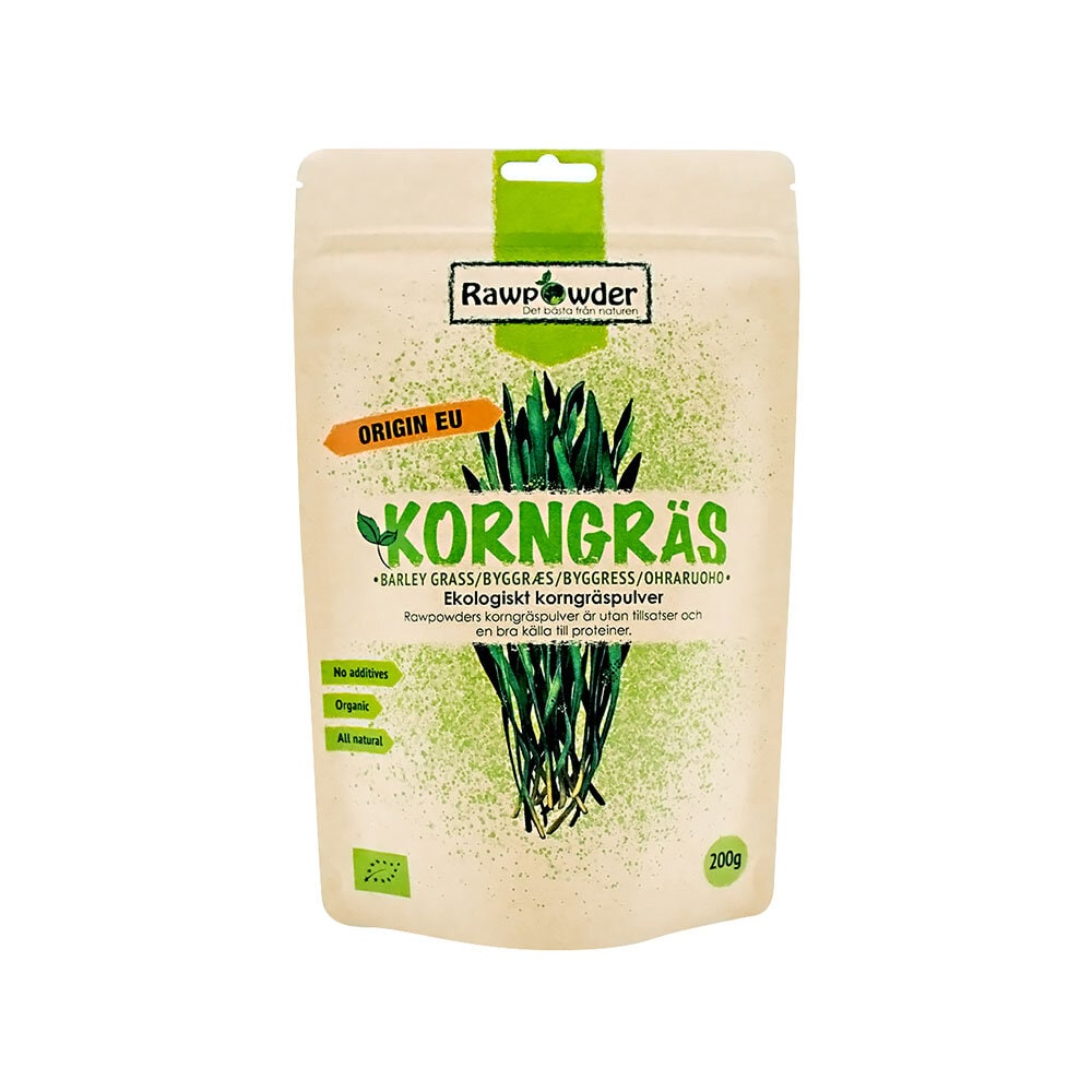 Rawpowder Korngräs 200 g