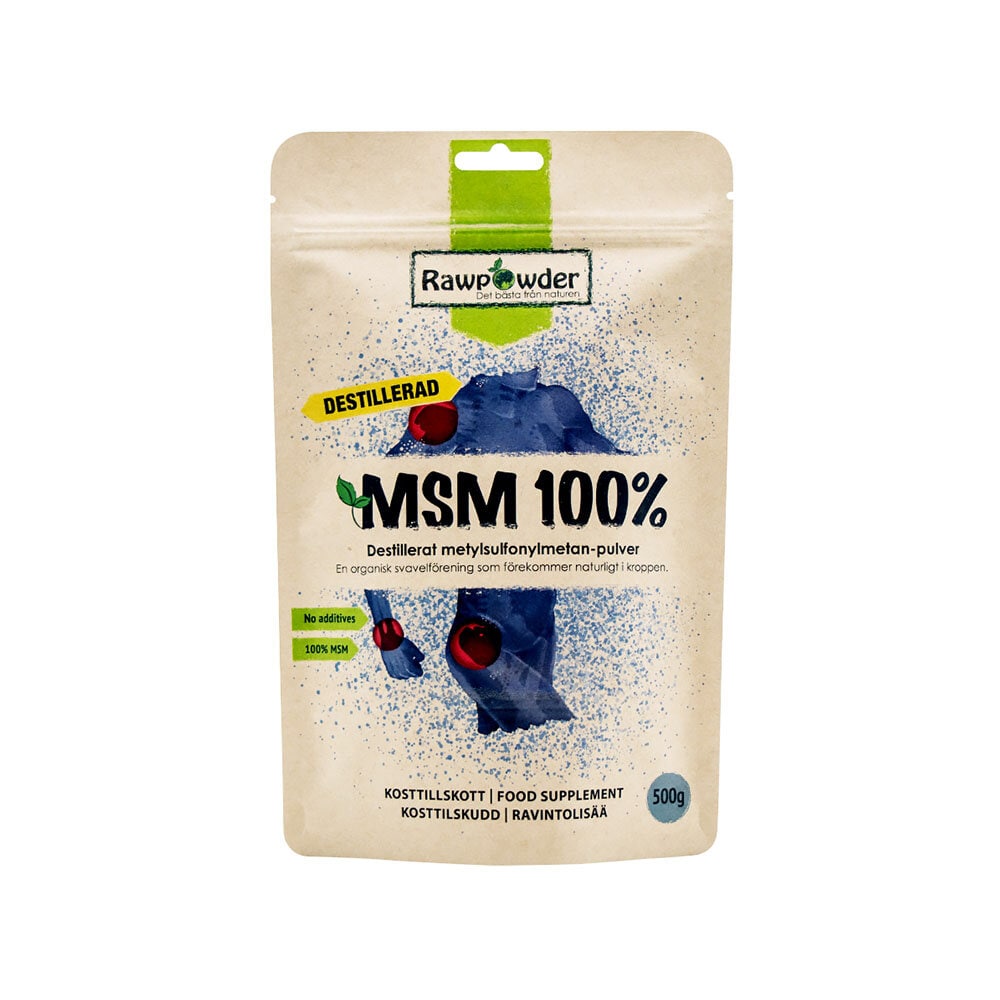 Rawpowder MSM destillerad 500 g