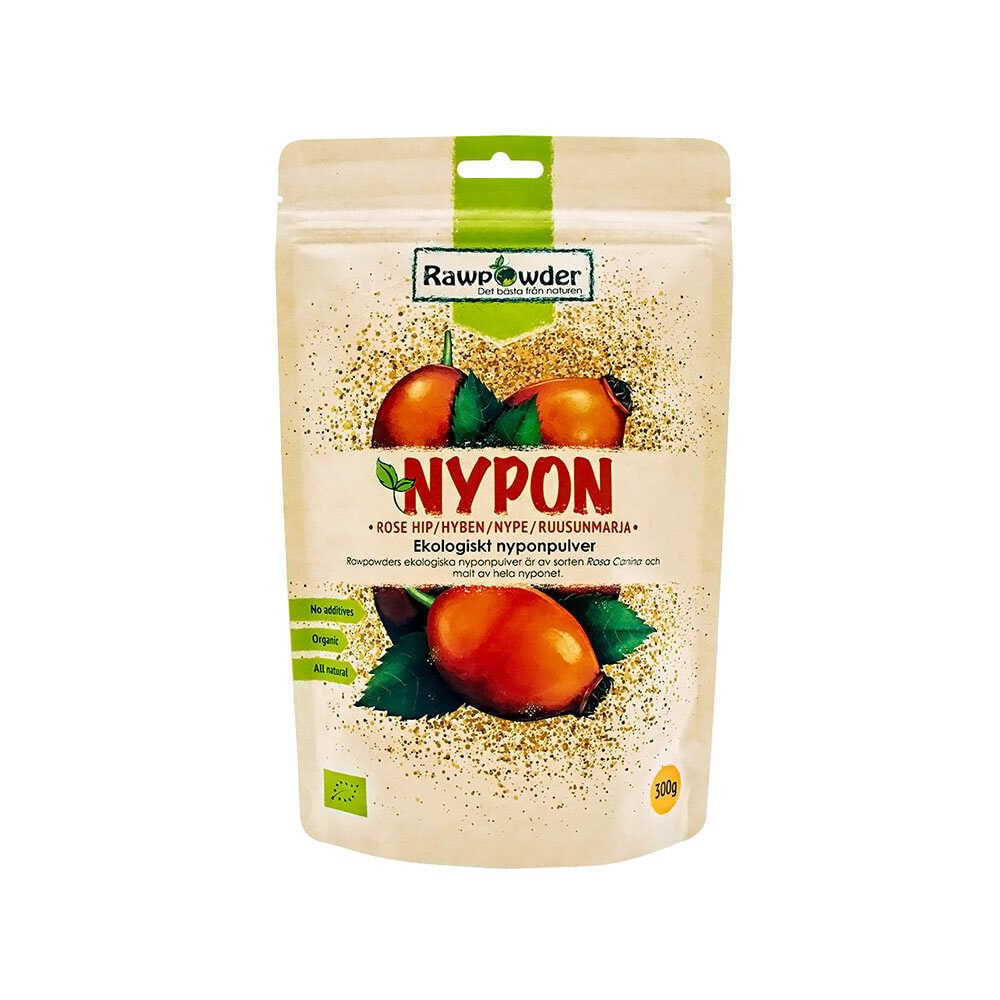 Rawpowder Nyponpulver 300 g