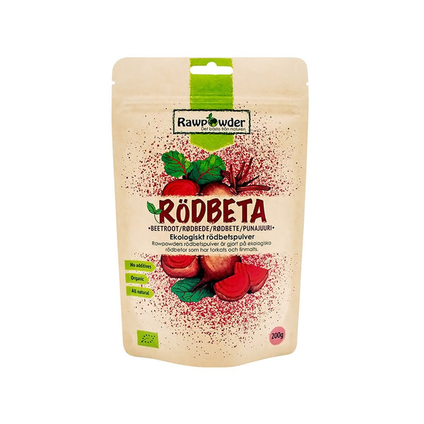 Rawpowder Rödbetspulver 200 g