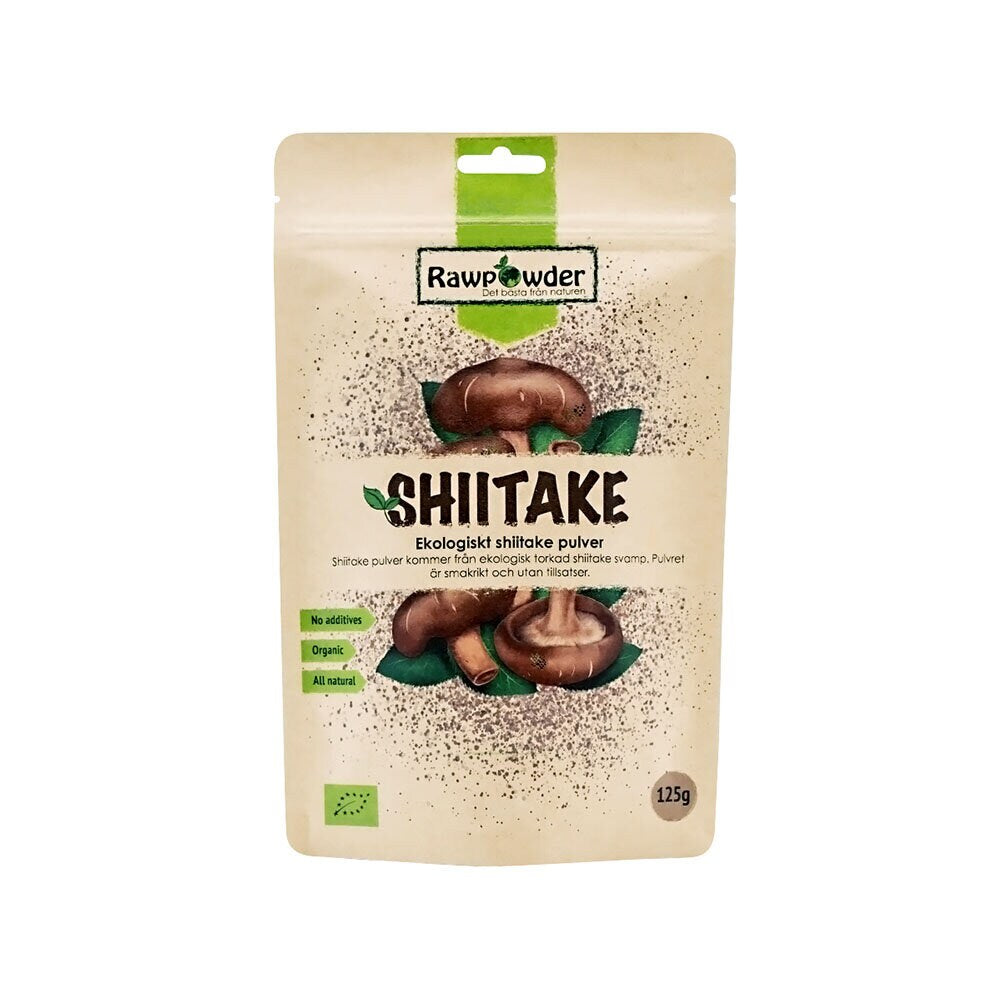 Rawpowder Shiitake 125 g