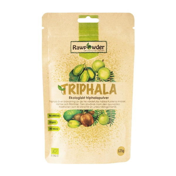 Rawpowder Triphala pulver 125 g