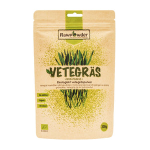 Rawpowder Vetegräs 200 g