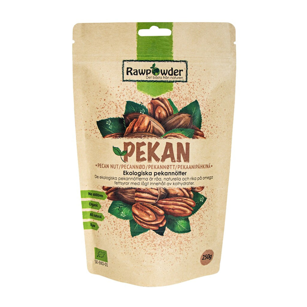 Rawpowder Pekannötter 250 g