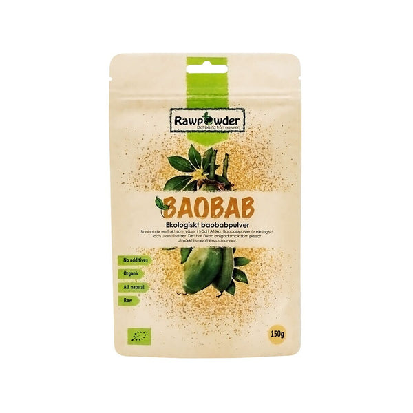 Rawpowder Baobab Pulver 150 g