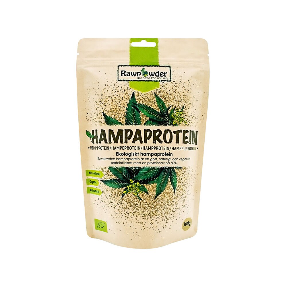 Rawpowder Hampaprotein 50% 300 g