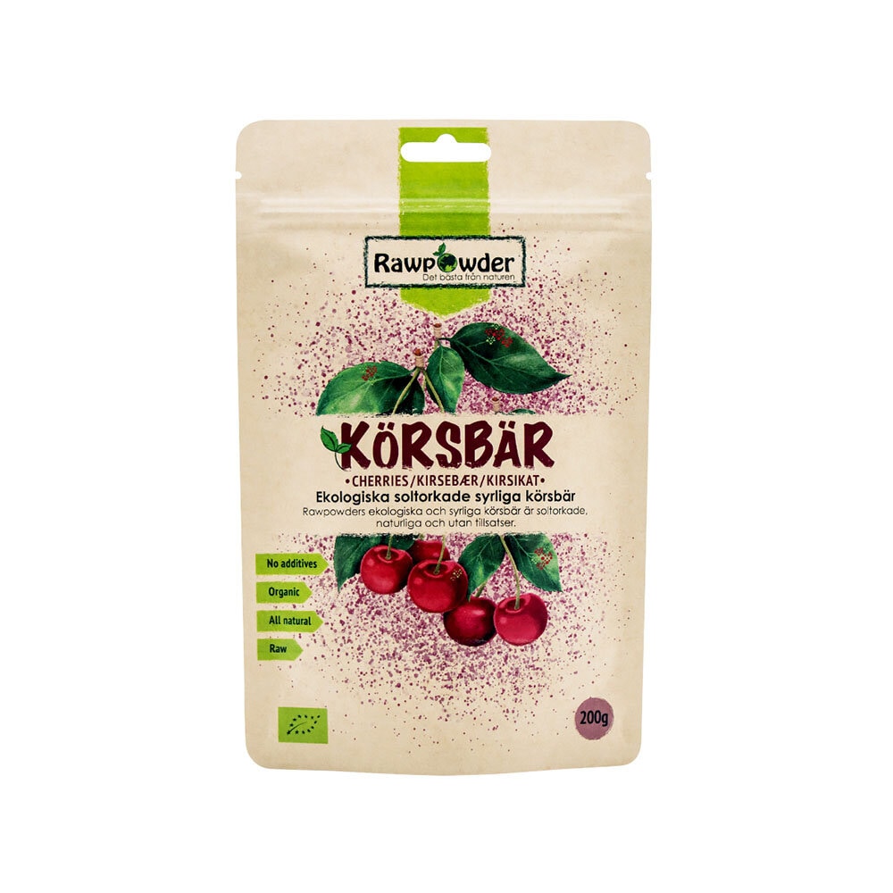 Rawpowder Körsbär Syrliga 200 g