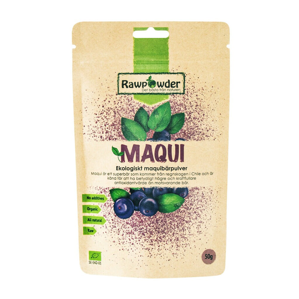 Rawpowder Maqui bär pulver 50 g