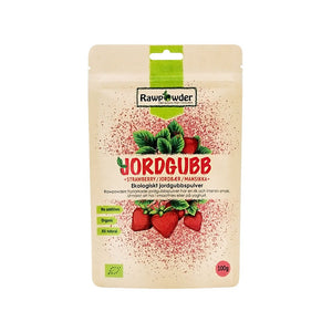 Rawpowder Jordgubbspulver 100 g