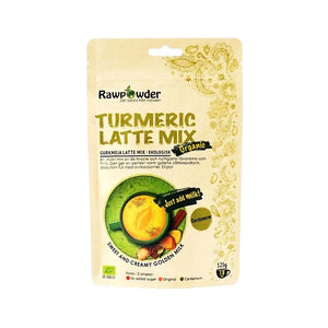 Rawpowder Turmeric Latte Mix Cardamom 125 g