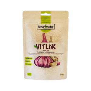 Rawpowder Vitlökspulver 125 g