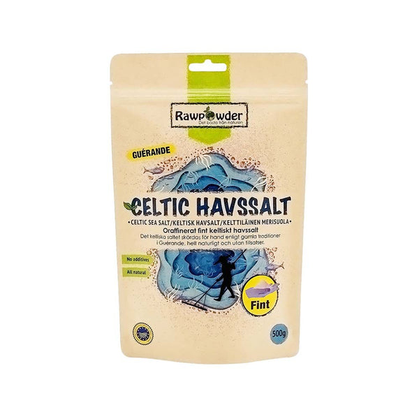 Rawpowder Celtic Havssalt Fint 500 g
