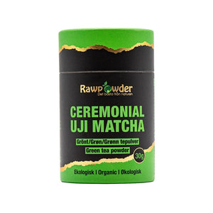 Rawpowder Matcha Te UJI Ceremoniell 30 g