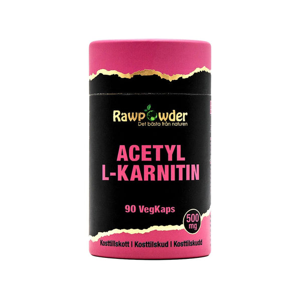 Rawpowder Acetyl L-Karnitin 500 mg 90 kapslar