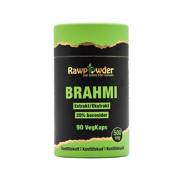 Rawpowder Brahmi Extrakt 500 mg 90 kapslar
