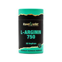 Rawpowder L-Arginin 750 mg 90 kapslar