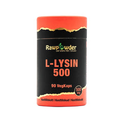 Rawpowder L-Lysin 500 mg 90 kapslar