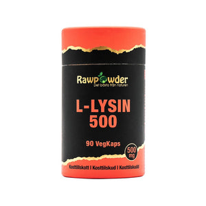 Rawpowder L-Lysin 500 mg 90 kapslar