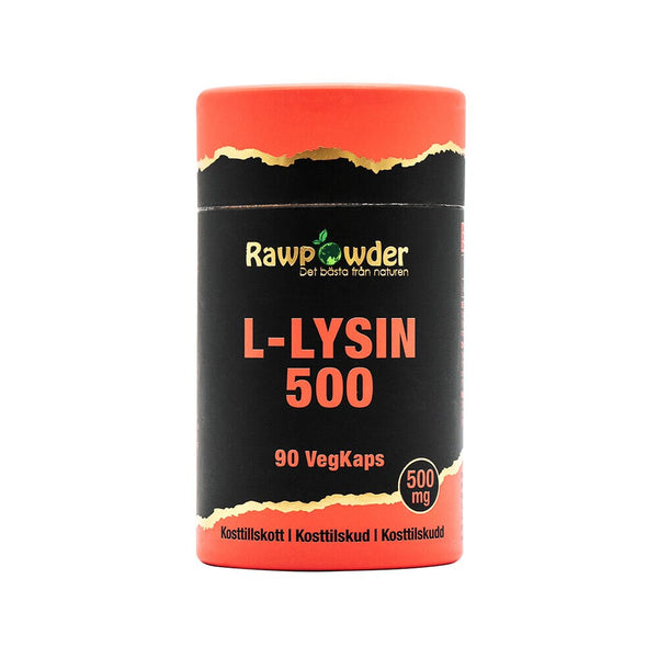 Rawpowder L-Lysin 500 mg 90 kapslar