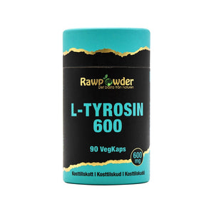 Rawpowder L-Tyrosin 600 mg 90 kapslar