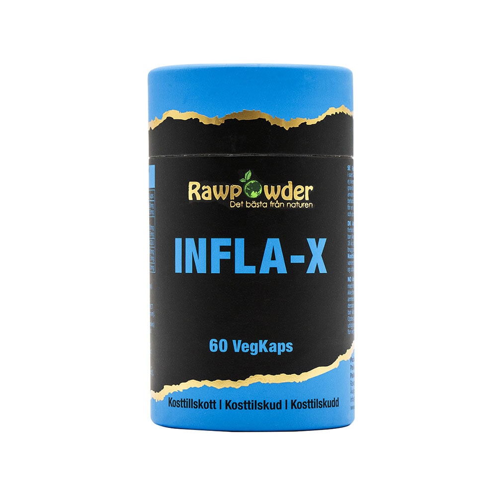 Rawpowder Infla-X 60 kapslar