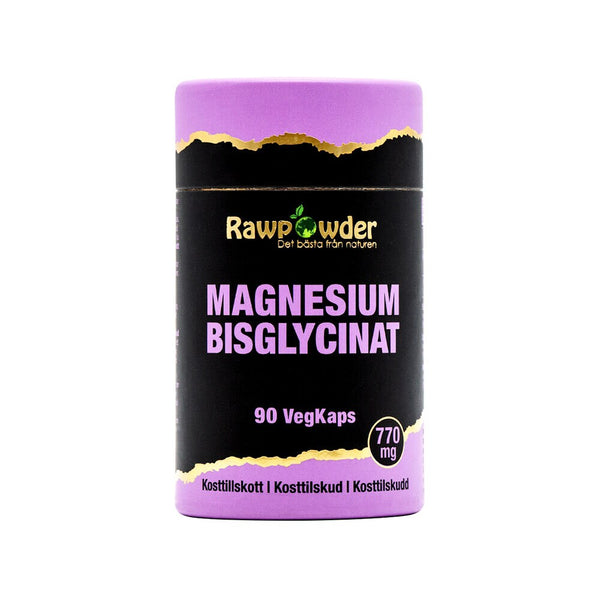Rawpowder Magnesium Bisglycinat 770 mg 90 kapslar