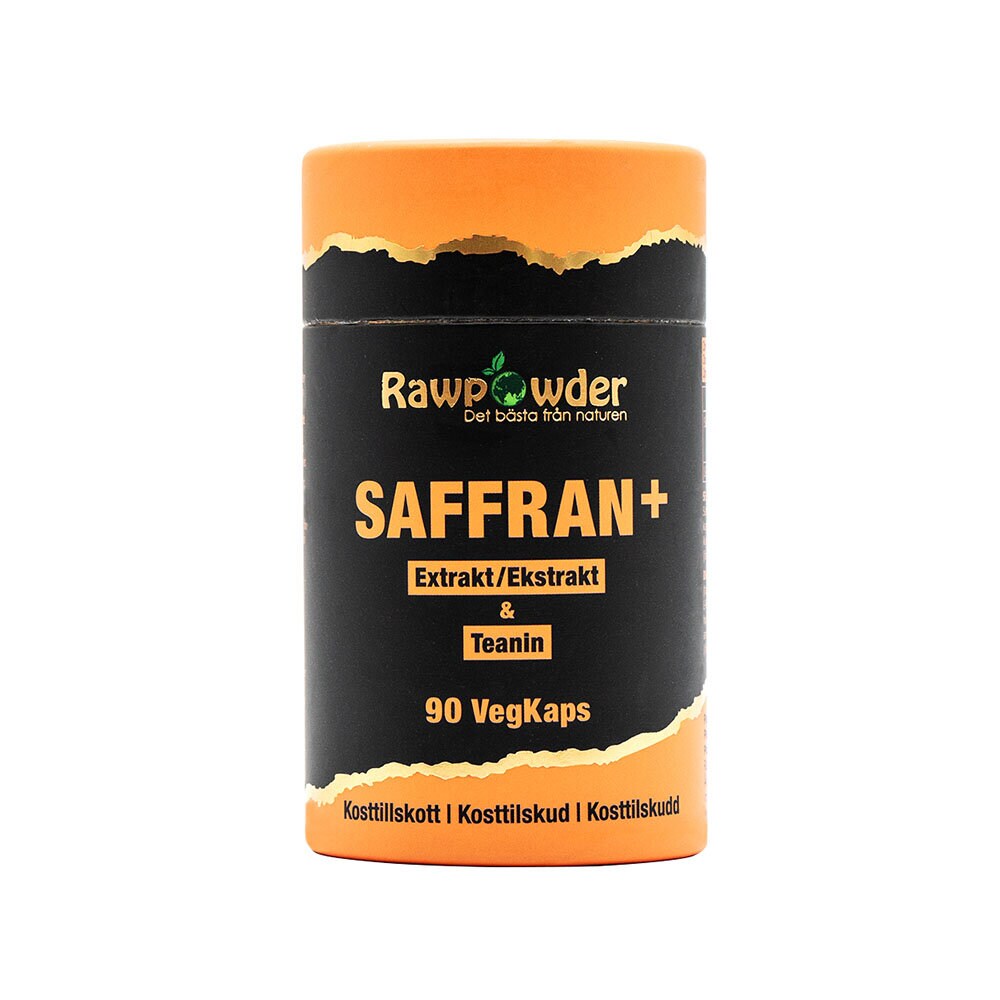 Rawpowder Saffran+ Extrakt 90 kapslar