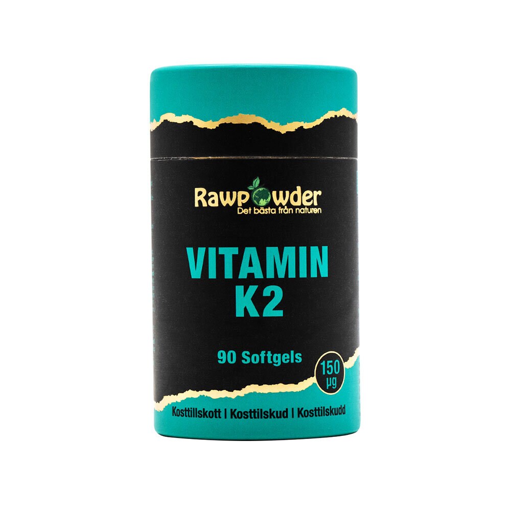 Rawpowder Vitamin K2 150 μg 90 kapslar